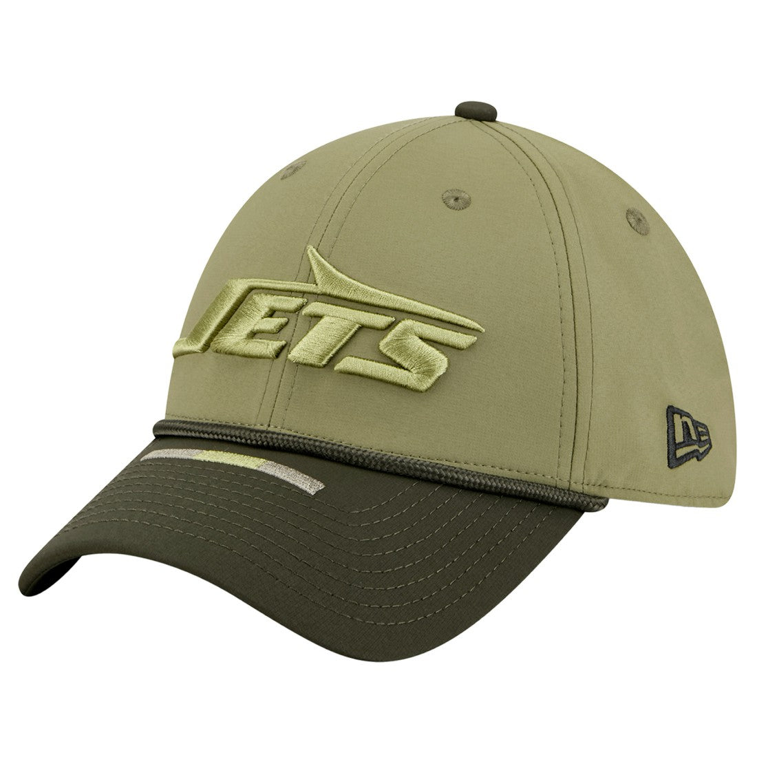 New York Jets New Era 2025 Salute to Service 39THIRTY Flex Hat - Green outlet