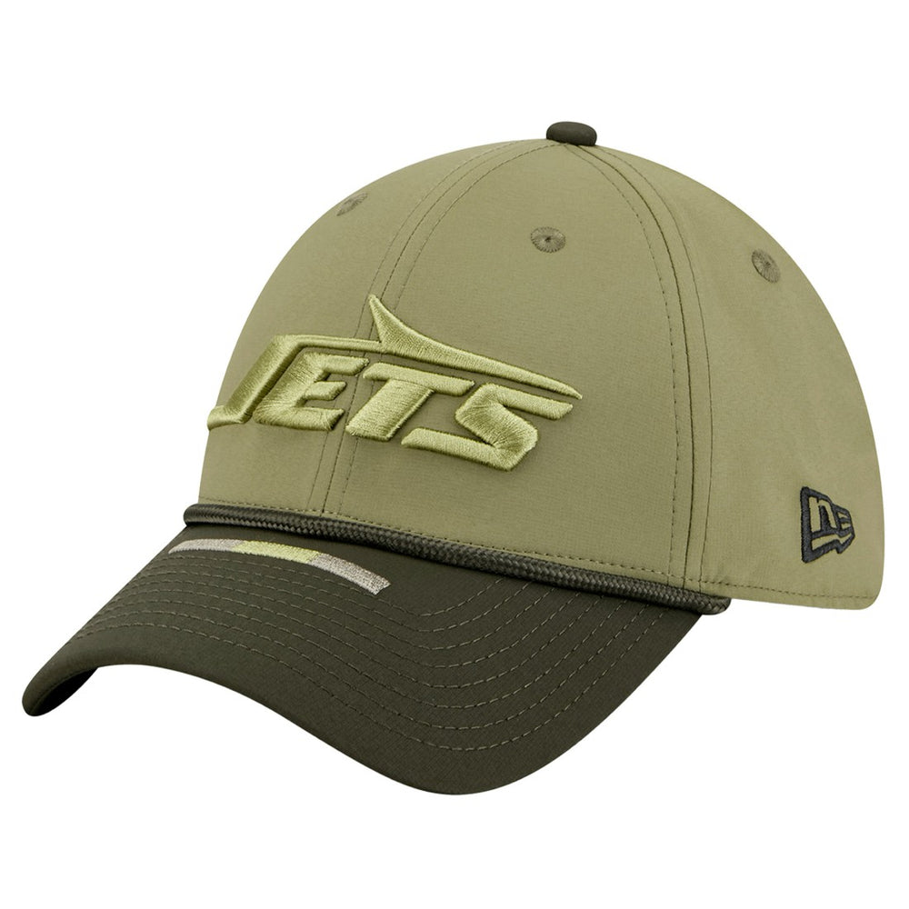 New York Jets New Era 2025 Salute to Service 39THIRTY Flex Hat - Green outlet