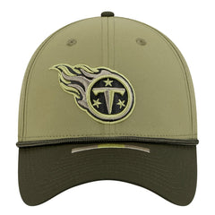 Tennessee Titans New Era 2025 Salute to Service 39THIRTY Flex Hat - Green cheap
