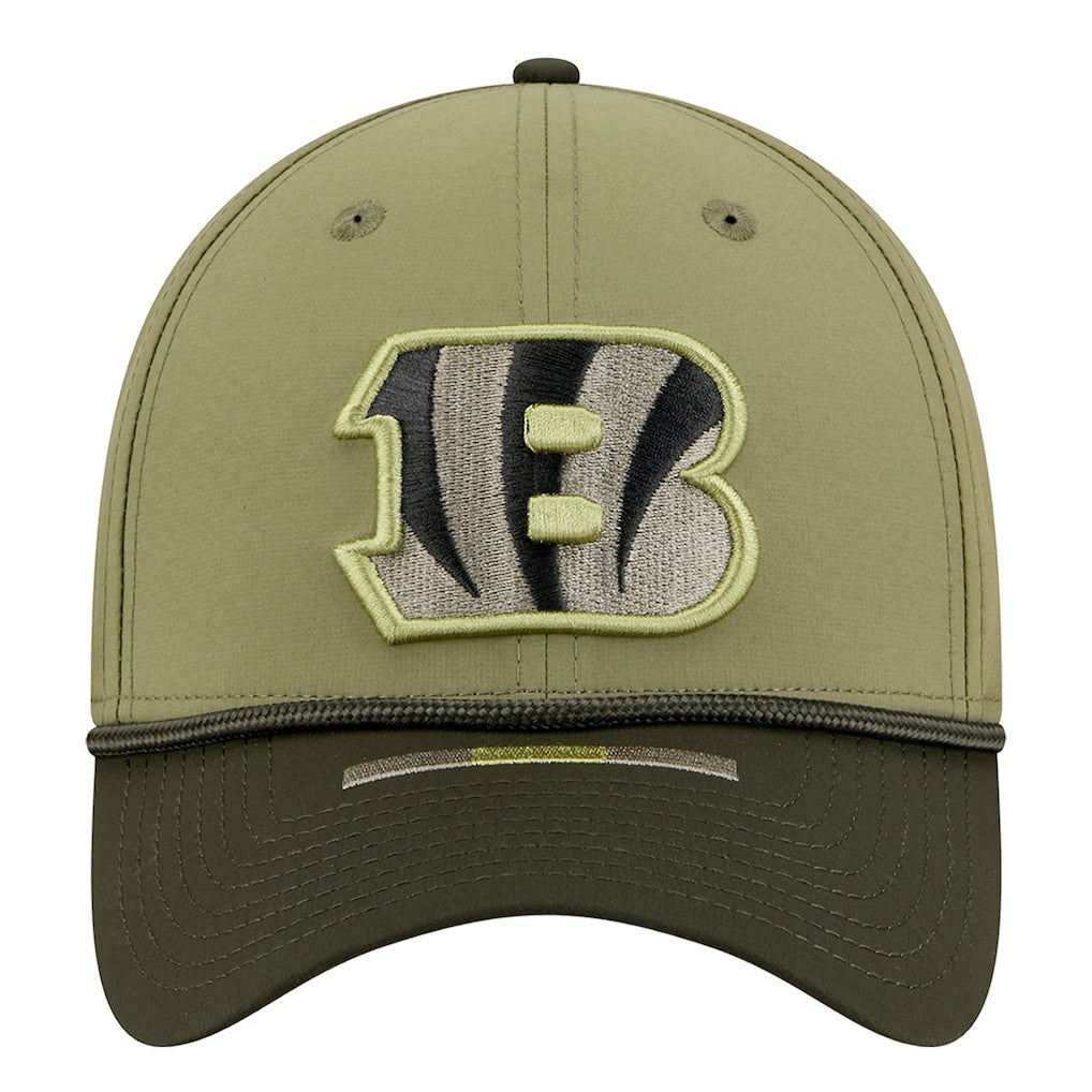 Cincinnati Bengals New Era 2025 Salute to Service 39THIRTY Flex Hat - Green cheap