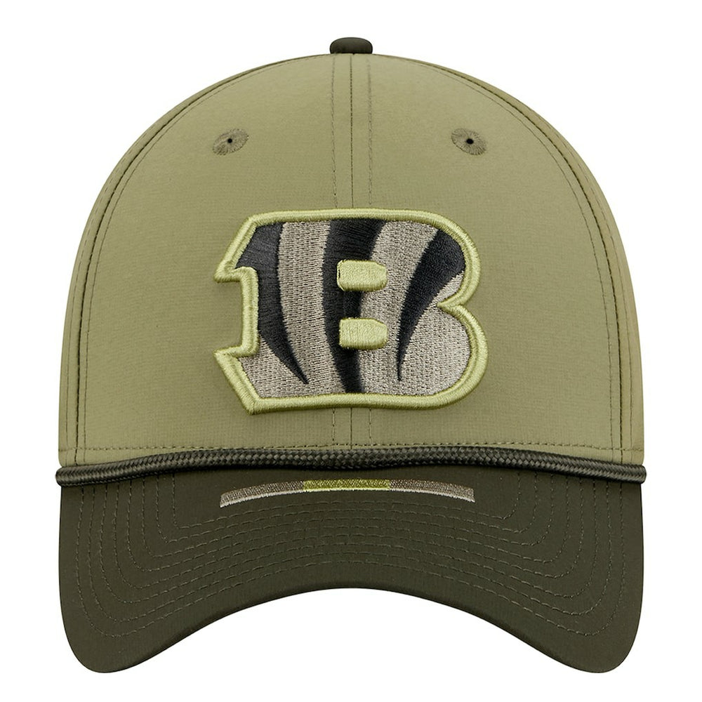 Cincinnati Bengals New Era 2025 Salute to Service 39THIRTY Flex Hat - Green cheap