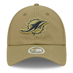 Miami Dolphins New Era Women's 2025 Salute to Service Pony Tail Adjustable Hat - Green online