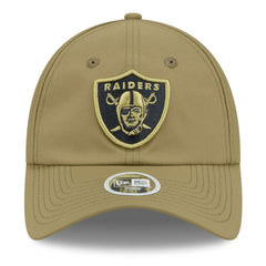 Las Vegas Raiders New Era Women's 2025 Salute to Service Pony Tail Adjustable Hat - Green sale