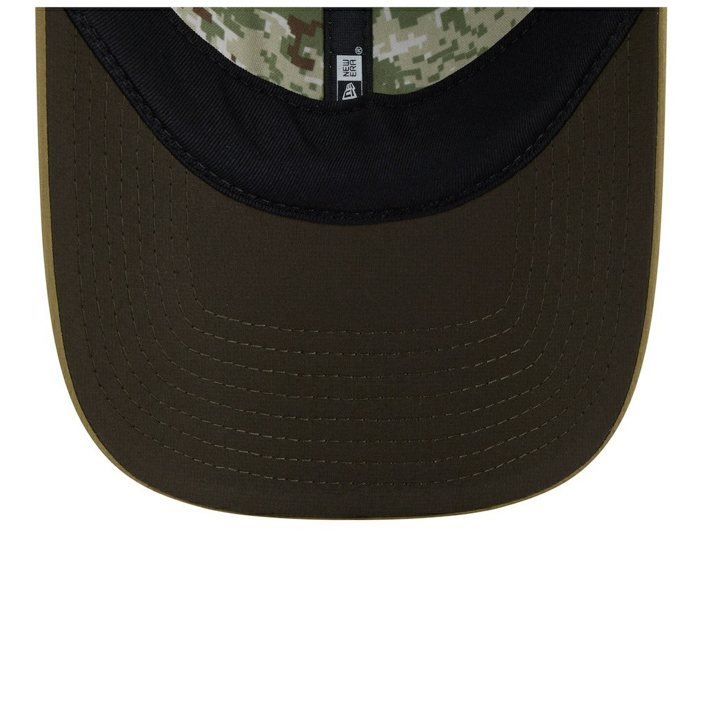 Las Vegas Raiders New Era Women's 2025 Salute to Service Pony Tail Adjustable Hat - Green sale