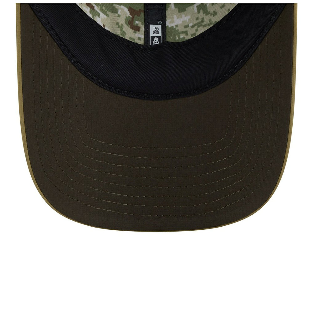 Las Vegas Raiders New Era Women's 2025 Salute to Service Pony Tail Adjustable Hat - Green sale