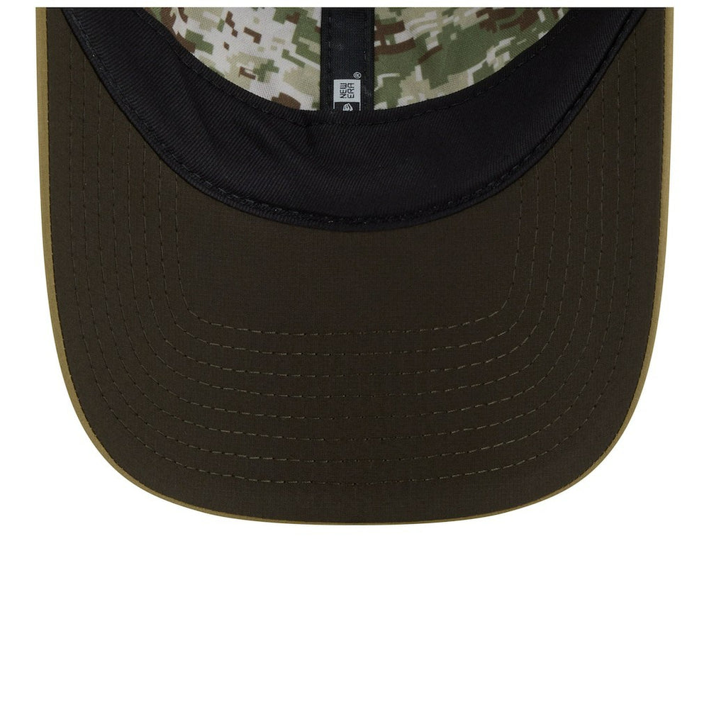 Detroit Lions New Era Women's 2025 Salute to Service Pony Tail Adjustable Hat - Green for sale
