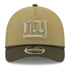 New York Giants New Era Youth 2025 Salute to Service 9FORTY A-Frame Adjustable Hat - Green/Dark Green sale