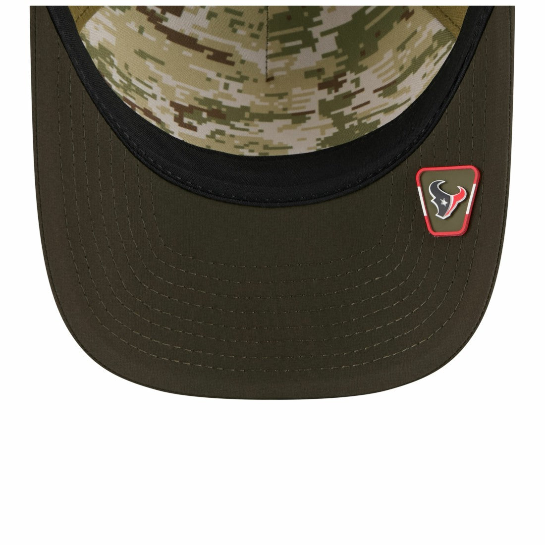 Houston Texans New Era Youth 2025 Salute to Service 9FORTY A-Frame Adjustable Hat - Green/Dark Green outlet