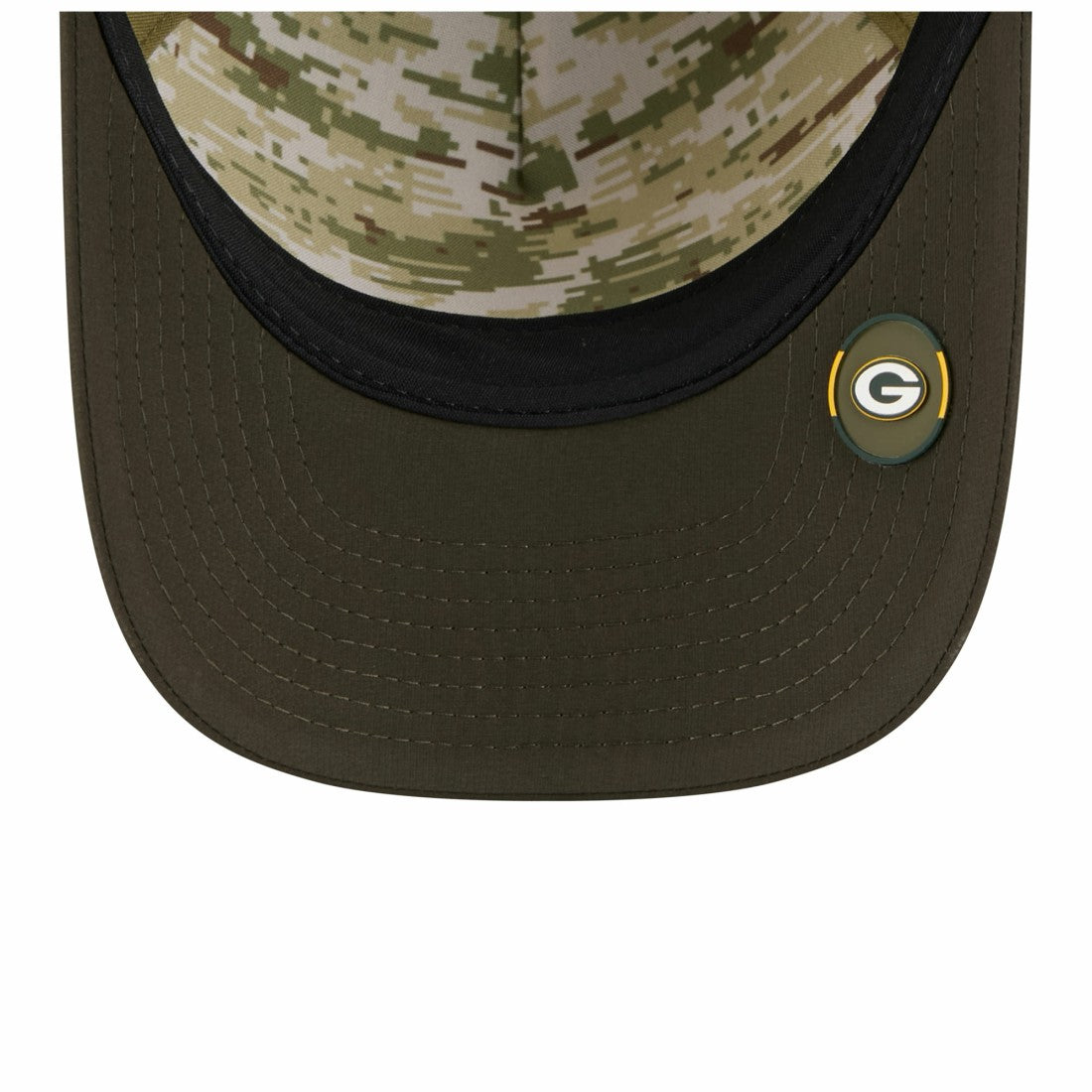 Green Bay Packers New Era Youth 2025 Salute to Service 9FORTY A-Frame Adjustable Hat - Green/Dark Green online