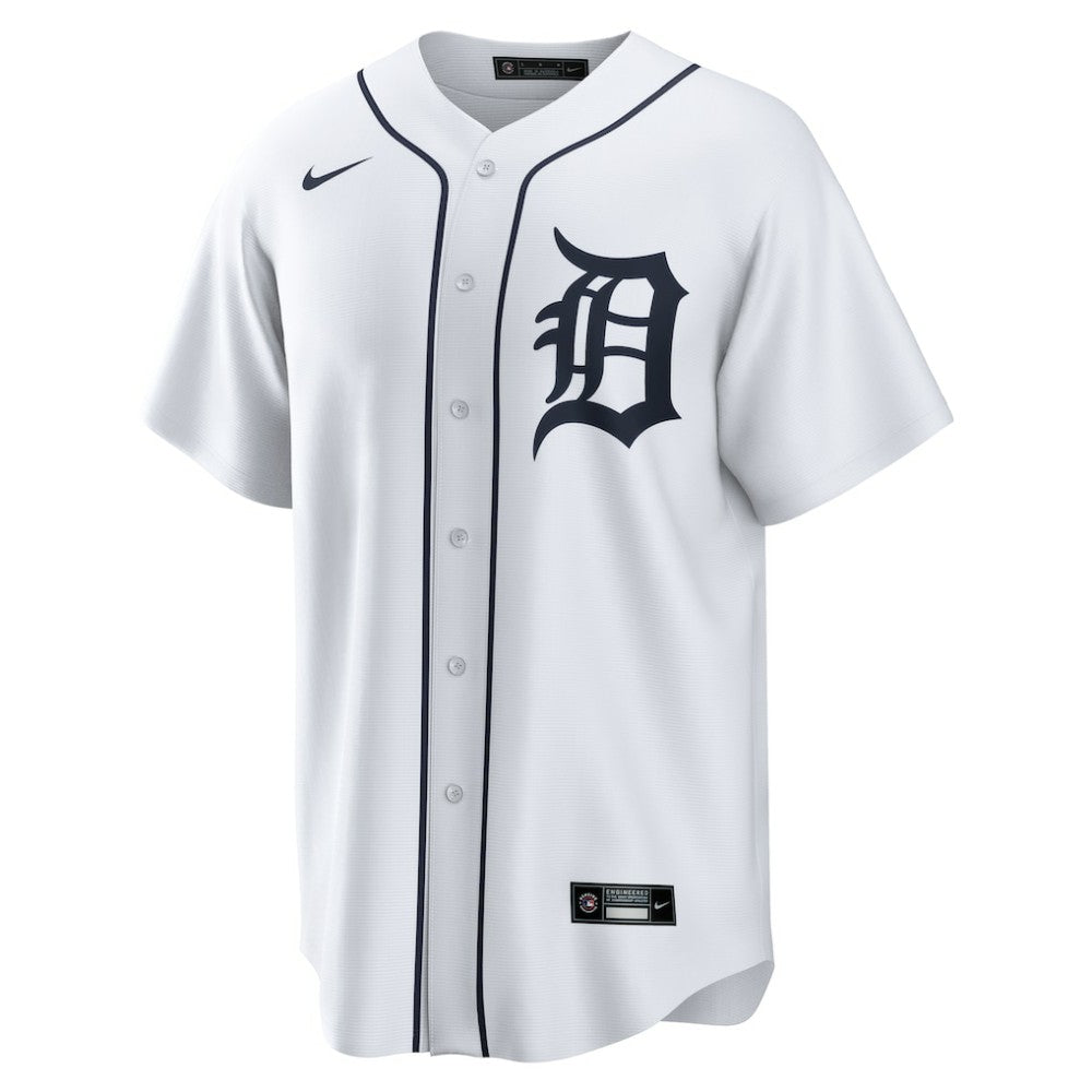 Casey Mize Detroit Tigers Home Replica Jersey White