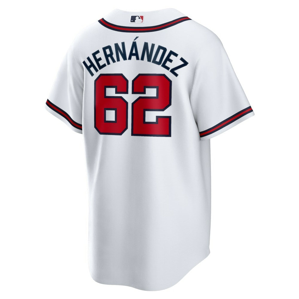 Daysbel Hernandez Atlanta Braves Home Replica Jersey White