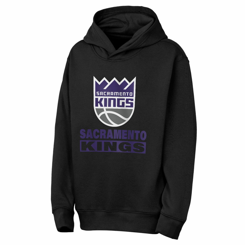 Sacramento Kings Outerstuff Youth Back To The Basics Hoodie - Black outlet