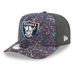 Las Vegas Raiders New Era 2025 NFL Crucial Catch A-Frame 9FIFTY Snapback Hat - Black outlet