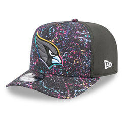Arizona Cardinals New Era 2025 NFL Crucial Catch A-Frame 9FIFTY Snapback Hat - Black online