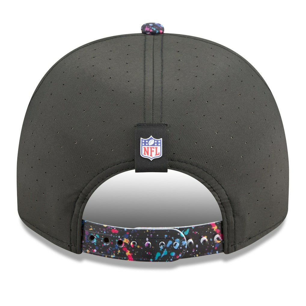 Detroit Lions New Era 2025 NFL Crucial Catch A-Frame 9FIFTY Snapback Hat - Black outlet