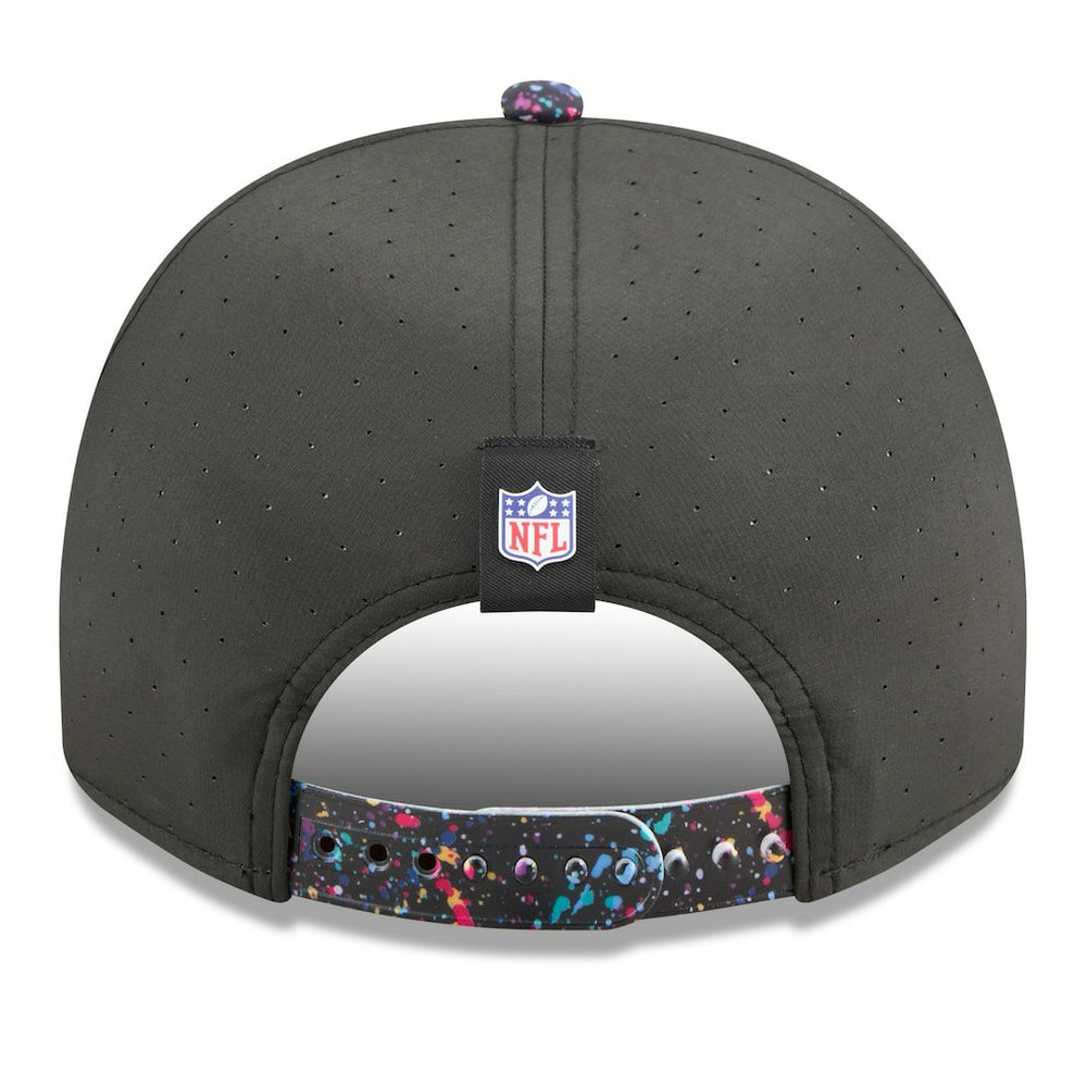 Detroit Lions New Era 2025 NFL Crucial Catch A-Frame 9FIFTY Snapback Hat - Black outlet