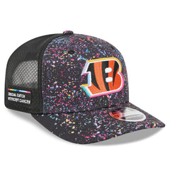 Cincinnati Bengals New Era 2025 NFL Crucial Catch 9SEVENTY Adjustable Hat - Black cheap