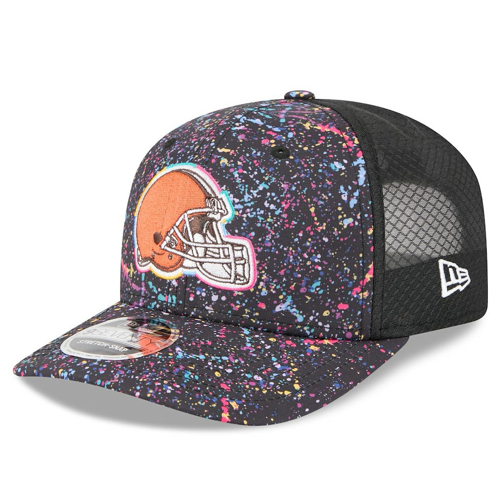 Cleveland Browns New Era 2025 NFL Crucial Catch 9SEVENTY Adjustable Hat - Black sale