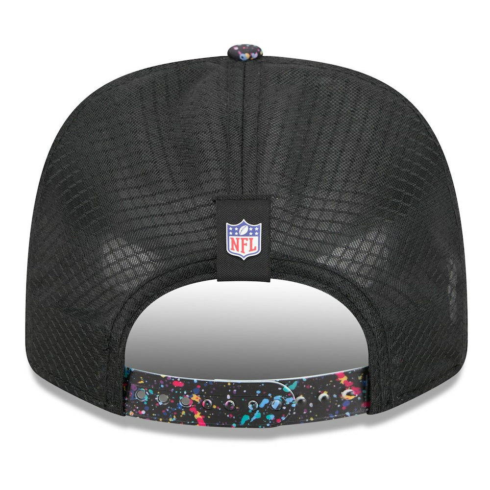 Detroit Lions New Era 2025 NFL Crucial Catch 9SEVENTY Adjustable Hat - Black on sale