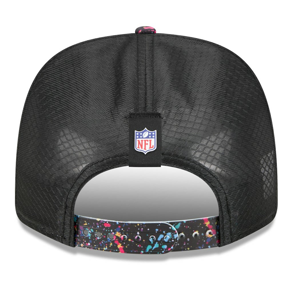Miami Dolphins New Era 2025 NFL Crucial Catch 9SEVENTY Adjustable Hat - Black outlet