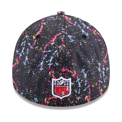 Miami Dolphins New Era 2025 NFL Crucial Catch 39THIRTY Flex Hat - Black discount
