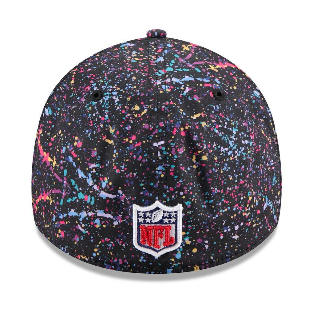 San Francisco 49ers New Era 2025 NFL Crucial Catch 39THIRTY Flex Hat - Black cheap