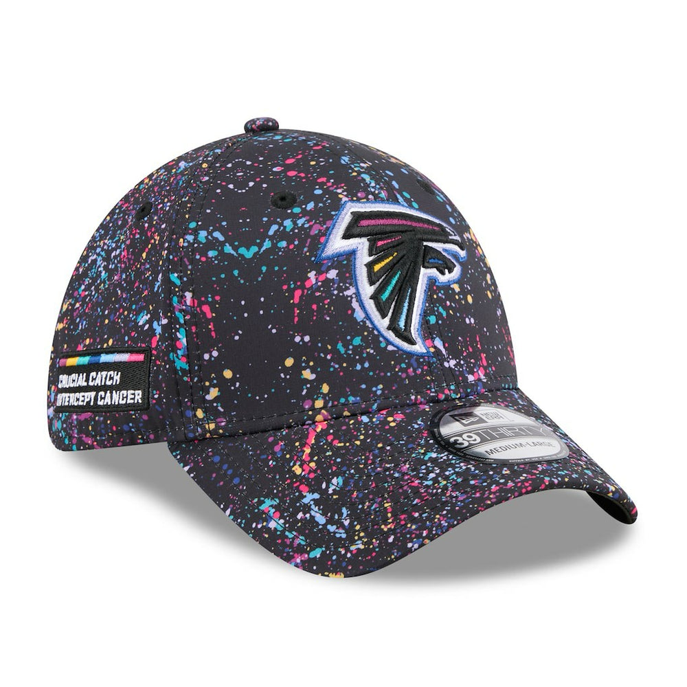 Atlanta Falcons New Era 2025 NFL Crucial Catch 39THIRTY Flex Hat - Black online