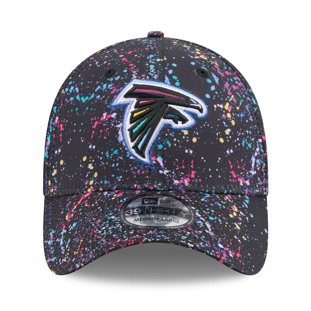 Atlanta Falcons New Era 2025 NFL Crucial Catch 39THIRTY Flex Hat - Black online