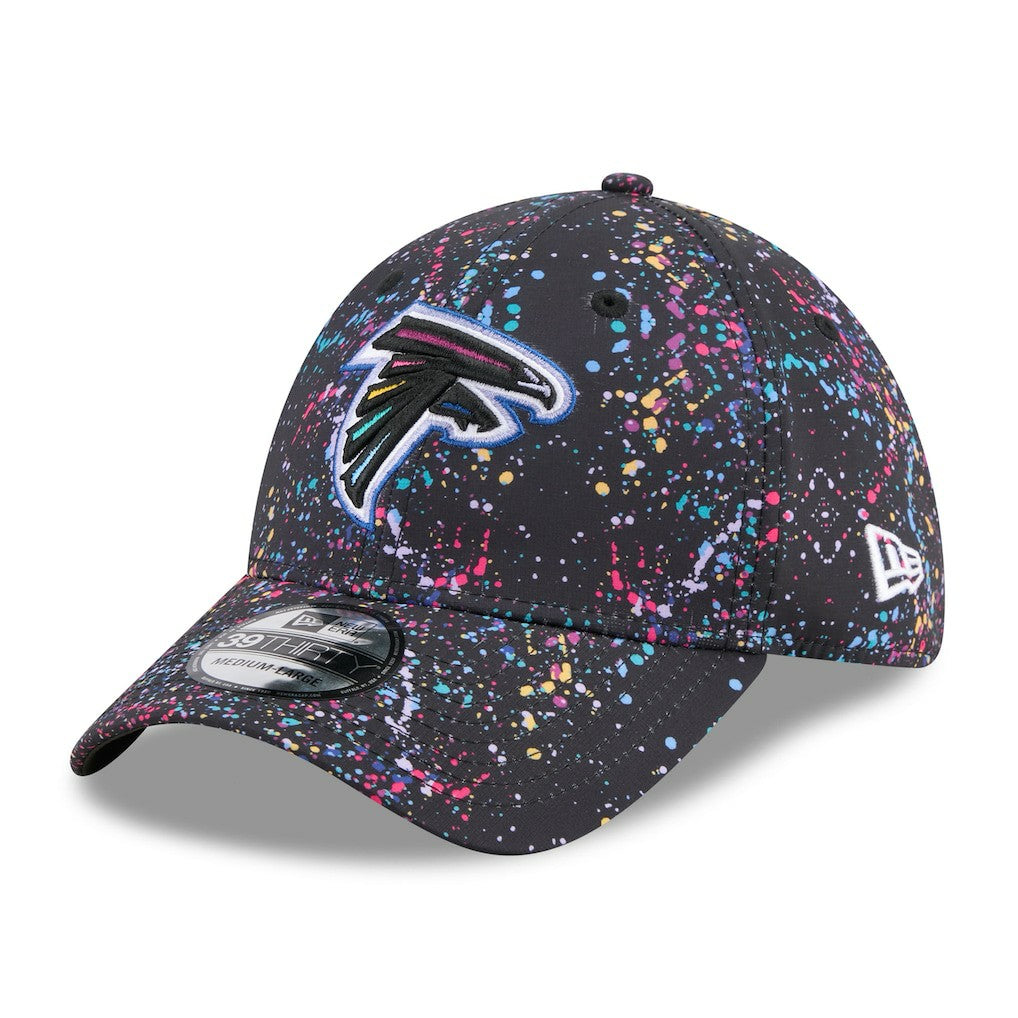 Atlanta Falcons New Era 2025 NFL Crucial Catch 39THIRTY Flex Hat - Black online