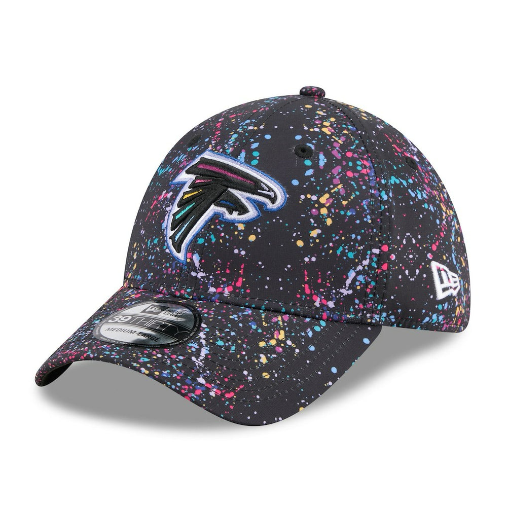 Atlanta Falcons New Era 2025 NFL Crucial Catch 39THIRTY Flex Hat - Black online