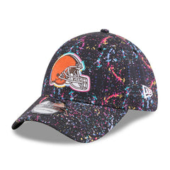 Cleveland Browns New Era 2025 NFL Crucial Catch 39THIRTY Flex Hat - Black on sale