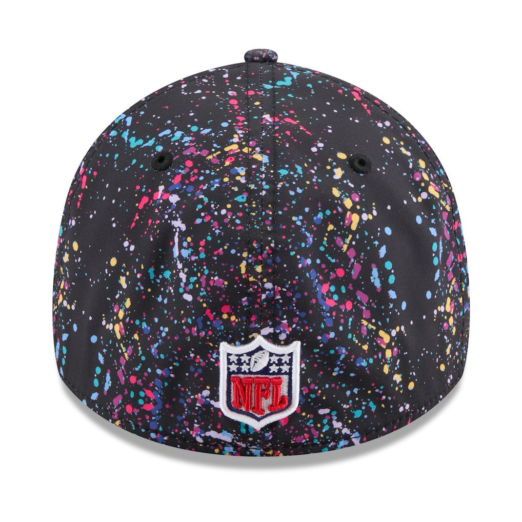 Cleveland Browns New Era 2025 NFL Crucial Catch 39THIRTY Flex Hat - Black on sale