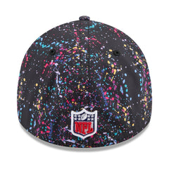 Cleveland Browns New Era 2025 NFL Crucial Catch 39THIRTY Flex Hat - Black on sale