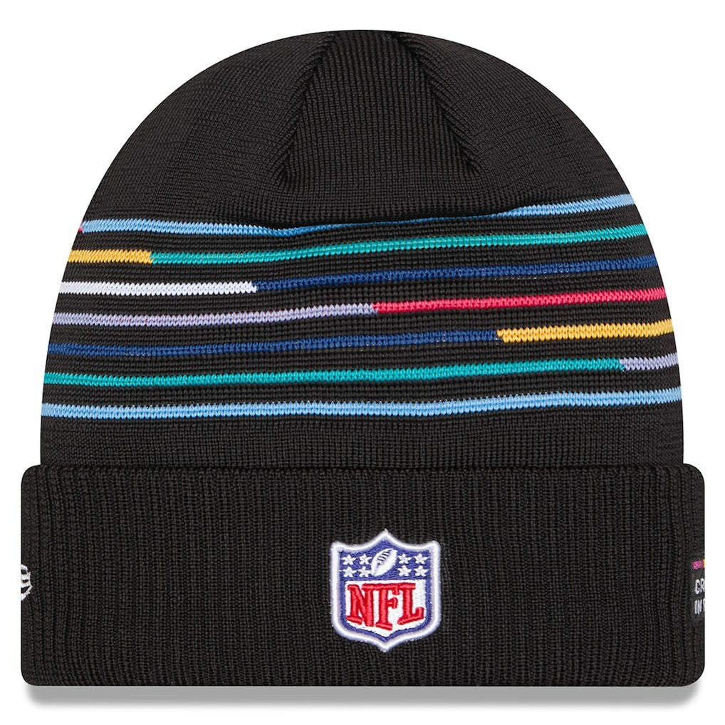 Cleveland Browns New Era 2025 NFL Crucial Catch Cuffed Knit Hat - Black online