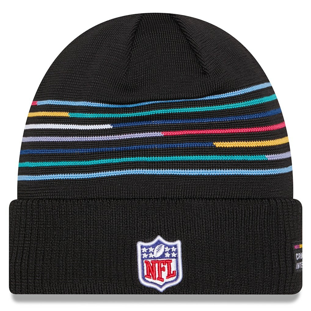 Arizona Cardinals New Era 2025 NFL Crucial Catch Cuffed Knit Hat - Black outlet