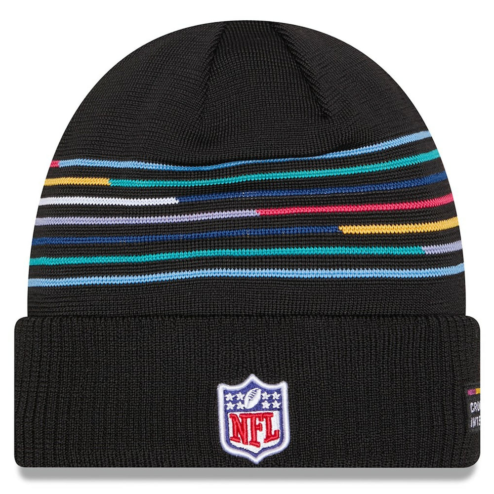 Arizona Cardinals New Era 2025 NFL Crucial Catch Cuffed Knit Hat - Black outlet