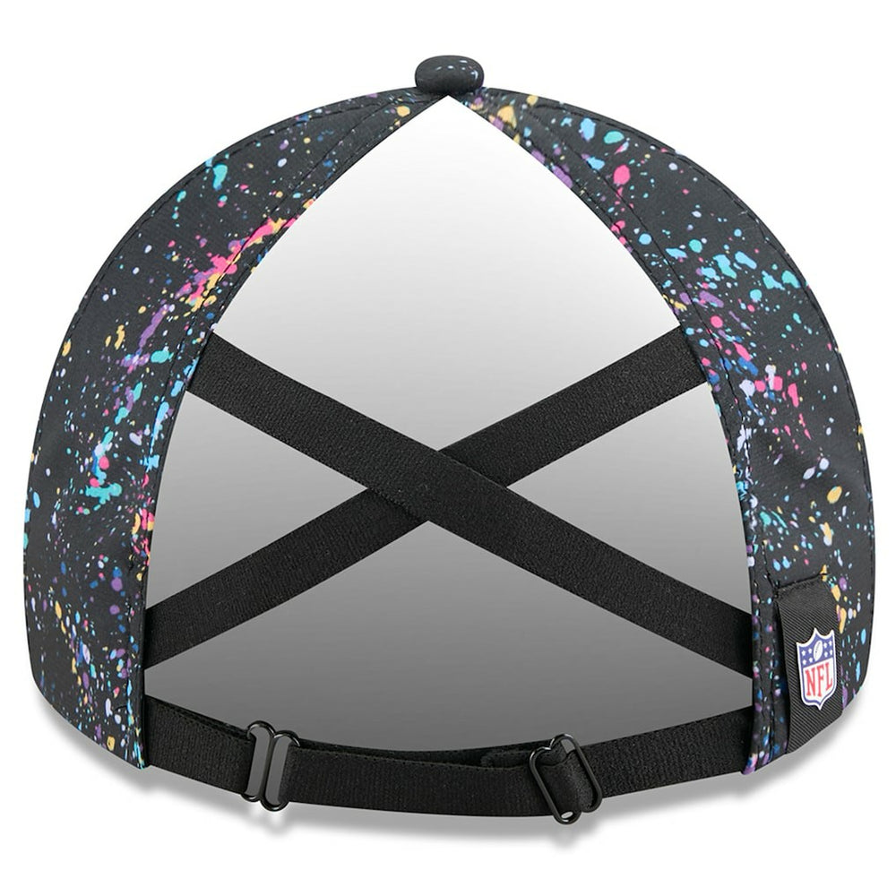 Los Angeles Chargers New Era Women's 2025 NFL Crucial Catch Pony Tail Adjustable Hat - Black online