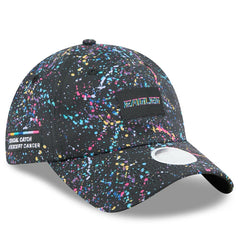 Philadelphia Eagles New Era Women's 2025 NFL Crucial Catch Pony Tail Adjustable Hat - Black online
