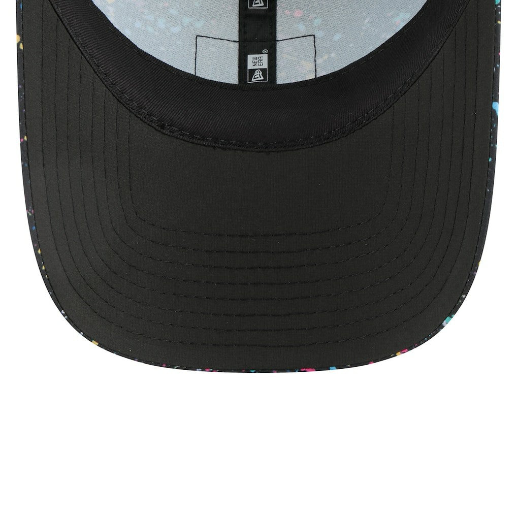 Detroit Lions New Era Women's 2025 NFL Crucial Catch Pony Tail Adjustable Hat - Black outlet