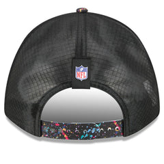 Miami Dolphins New Era Youth 2025 NFL Crucial Catch 9FORTY Adjustable Hat - Black on sale