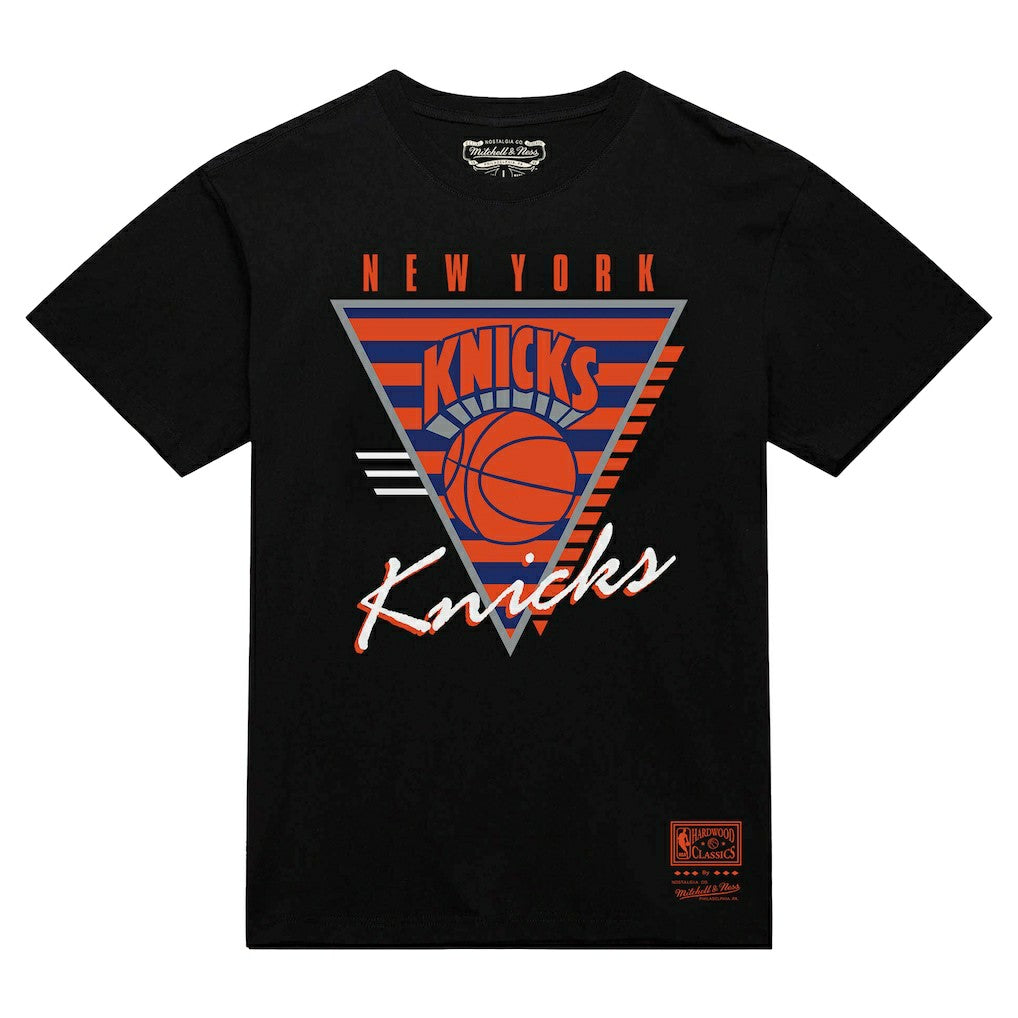 New York Knicks Worldwide Collection Tri-Logo T-Shirt - Black sale