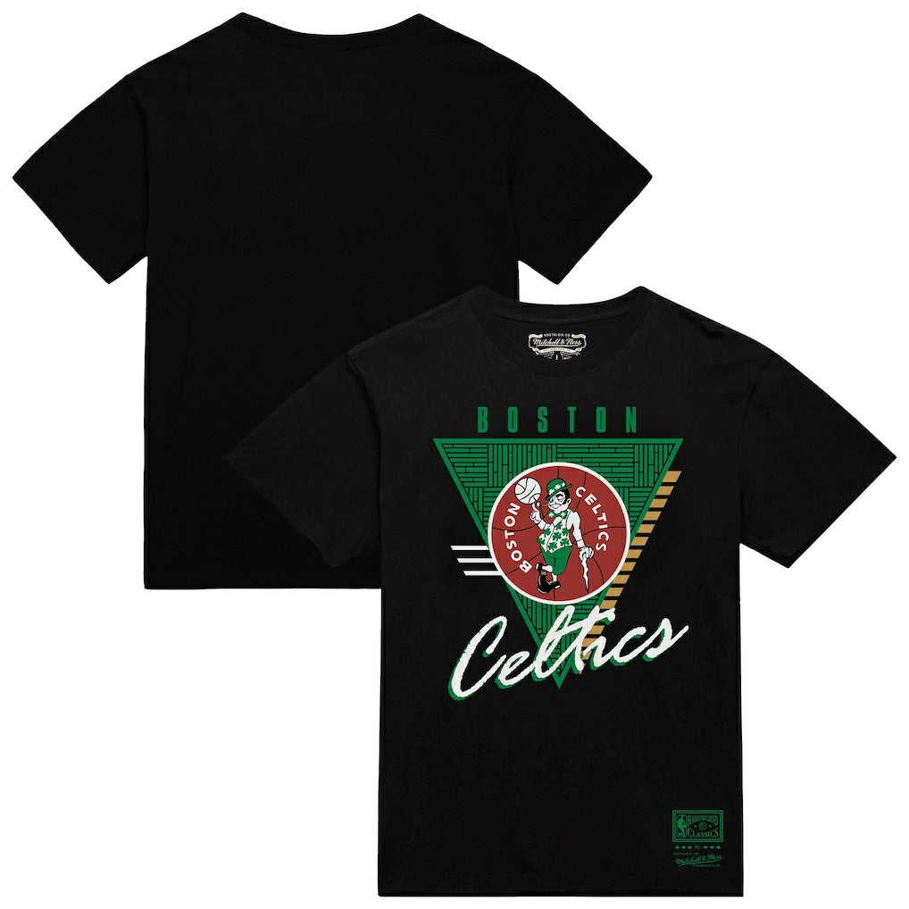 Boston Celtics Worldwide Collection Tri-Logo T-Shirt - Black on sale