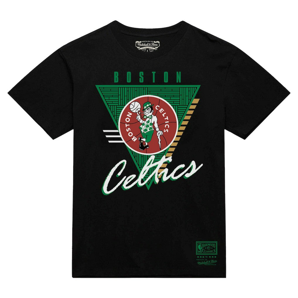 Boston Celtics Worldwide Collection Tri-Logo T-Shirt - Black on sale