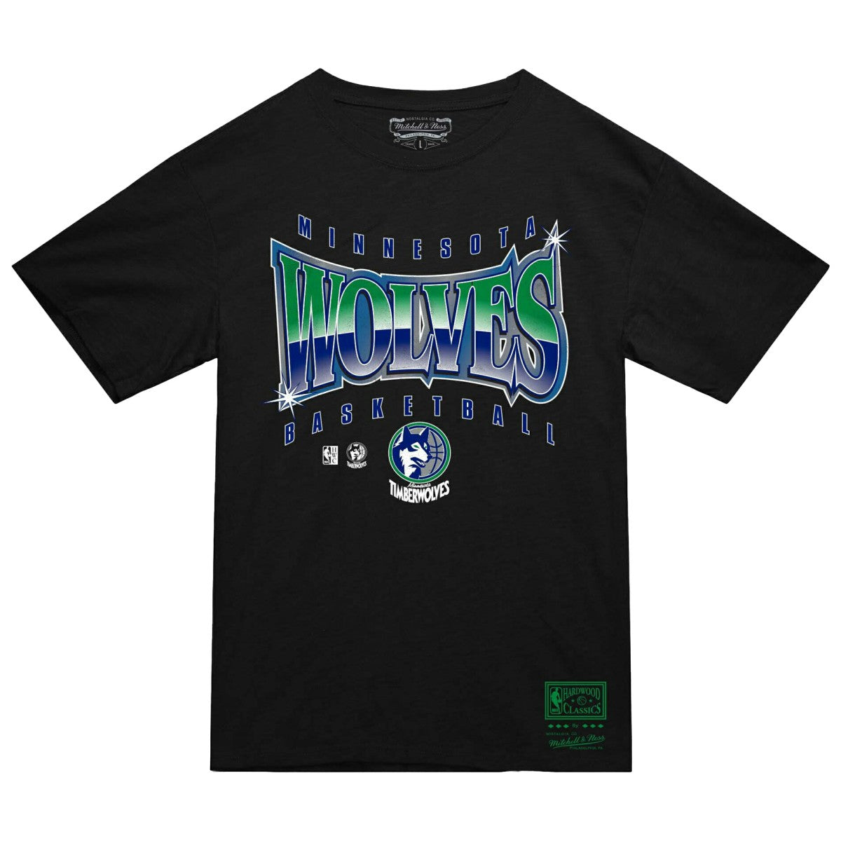 Minnesota Timberwolves Worldwide Collection Glow Up T-Shirt - Black online