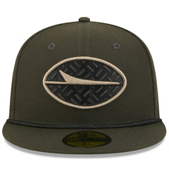 New York Jets New Era 2025 Rivalries Collection Sideline Rope 59FIFTY Fitted Hat - Gotham Green outlet