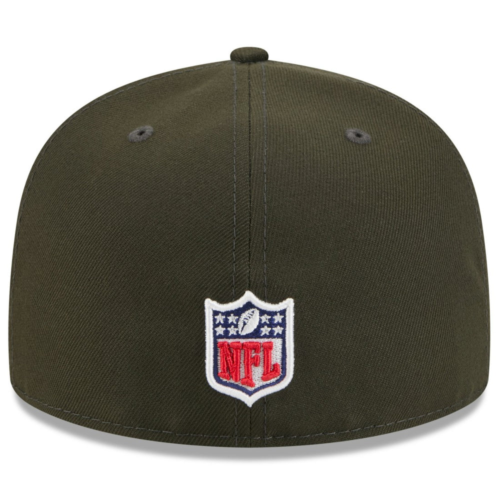 New York Jets New Era 2025 Rivalries Collection Sideline Rope 59FIFTY Fitted Hat - Gotham Green outlet