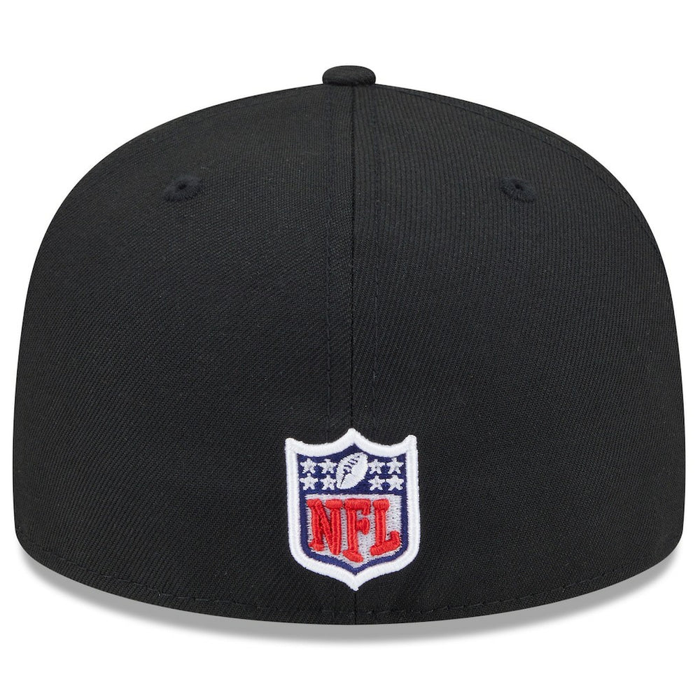 San Francisco 49ers New Era 2025 Rivalries Collection Sideline Rope 59FIFTY Fitted Hat - Black outlet