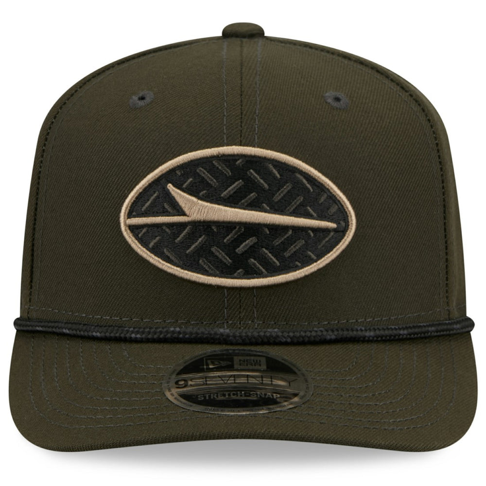 New York Jets New Era 2025 Rivalries Collection Sideline 9SEVENTY Adjustable Hat - Gotham Green sale