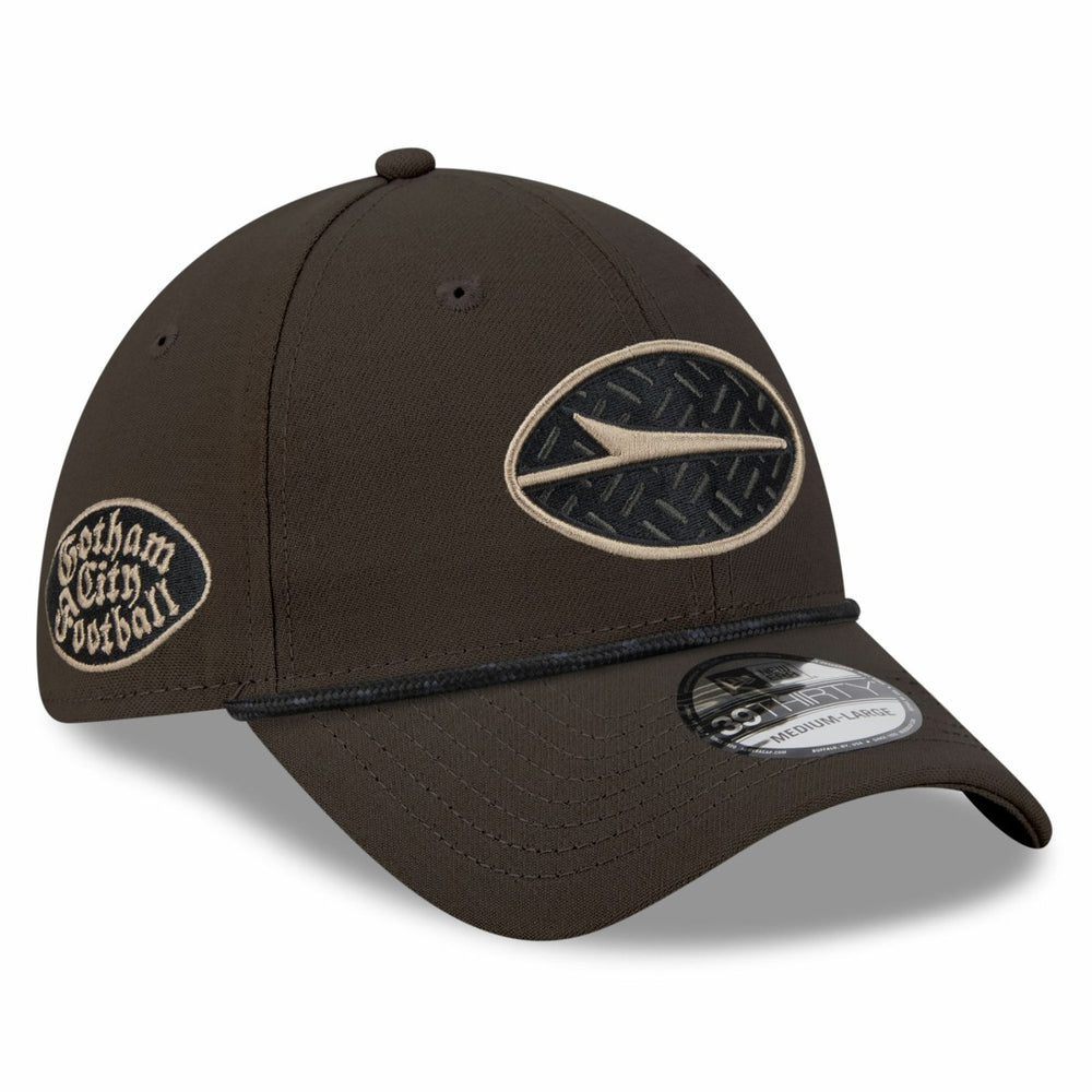 New York Jets New Era 2025 Rivalries Collection Sideline 39THIRTY Flex Hat - Gotham Green for sale