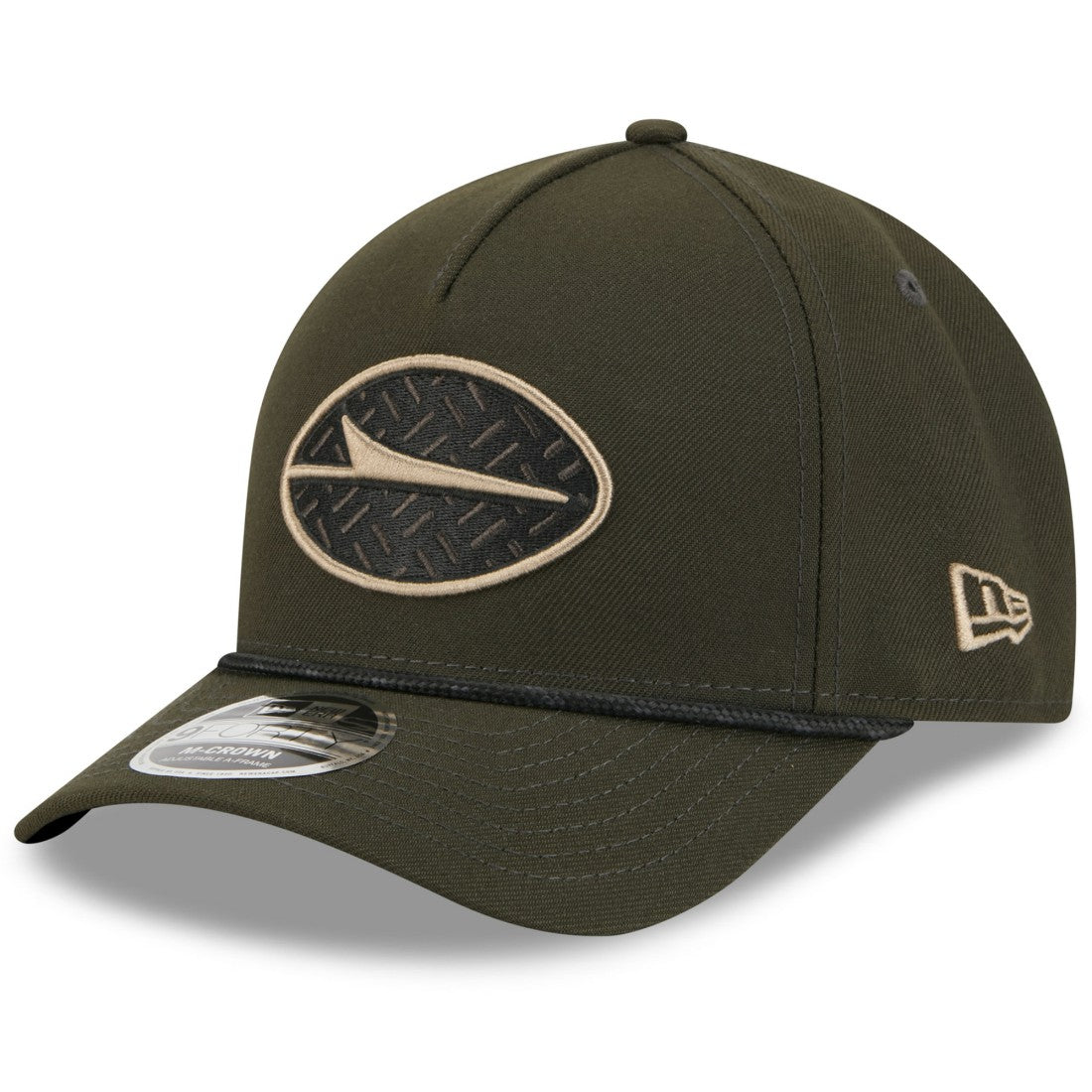 New York Jets New Era 2025 Rivalries Collection Sideline A-Frame 9FORTY Adjustable Hat - Gotham Green cheap